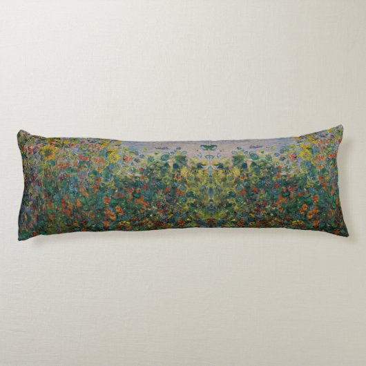 Blume im Vétheuil - Claude Monet Seitenschläferkissen (Rückseite)