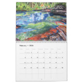 Blume im Wasserbereich Vögel und Landschaften Kalender (Feb 2026)