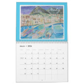 Blume im Wasserbereich Vögel und Landschaften Kalender (Mär 2026)