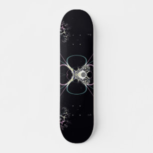 Blume im Weltraum Skateboard