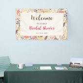 Blume im Wildwald Fern Mushrooms Foliage Banner (Messeveranstaltung)