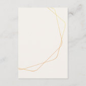 Blume im Wildwald Fern Mushrooms Foliage Begleitkarte (Rückseite)