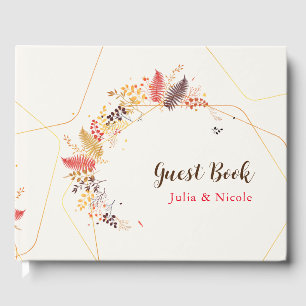 Blume im Wildwald Fern Mushrooms Foliage Gästebuch