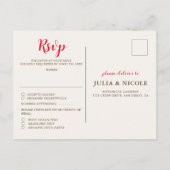 Blume im Wildwald Fern Mushrooms Foliage Postkarte (Rückseite)