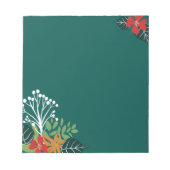 Blume im Wildwald Notizblock (Vorderseite)