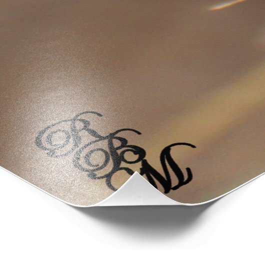 Blume im Wind Fotodruck (Ecke)