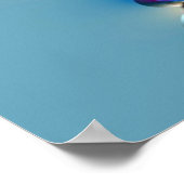 Blume im Winter Poster (Ecke)