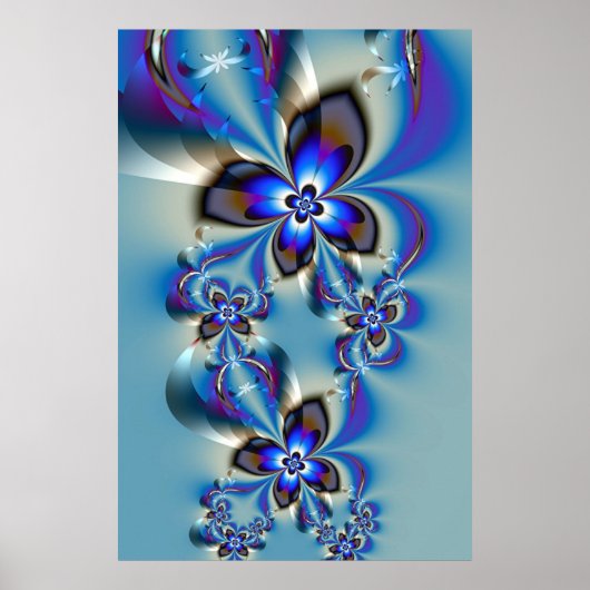 Blume im Winter Poster (Vorne)