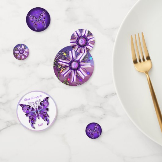 Blume im Wüstenschmetterling 31 Confetti Konfetti (Gruppe)