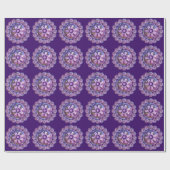 Blume im Wüstenumschlagpapier Geschenkpapier (Flach)