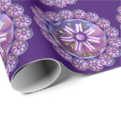 Blume im Wüstenumschlagpapier Geschenkpapier (Rolleneckpunkt)