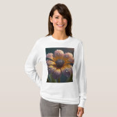 Blume Image" Full-Sleeve T - Shirt für Frauen (Vorne ganz)
