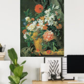 Blume in A terra Cotta Vase 1720s Poster (Heimbüro)