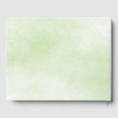 Blume in Aquarellfarbe Gästebuch (Rückseite)