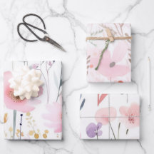 Blume in Aquarellfarbe