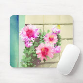 Blume in Aquarellfarbe Mousepad (Mit Mouse)