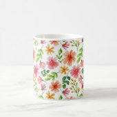 Blume in Aquarellfarbe, Muster-69677 Verwandlungstasse (Mittel)