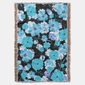 Blume in Aquarellfarben: Ein zartes Band Decke (Vorderseite Vertikal)