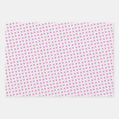 Blume in Aquarellfarben, Papierfräsen Set Geschenkpapier Set (Vorderseite 2)