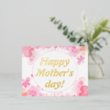 Blume in Aquarellfarben Rosa