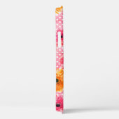 Blume in Aquarellfarben, rosa und gelb Case-Mate iPhone Hülle (Rückseite / Rechts)