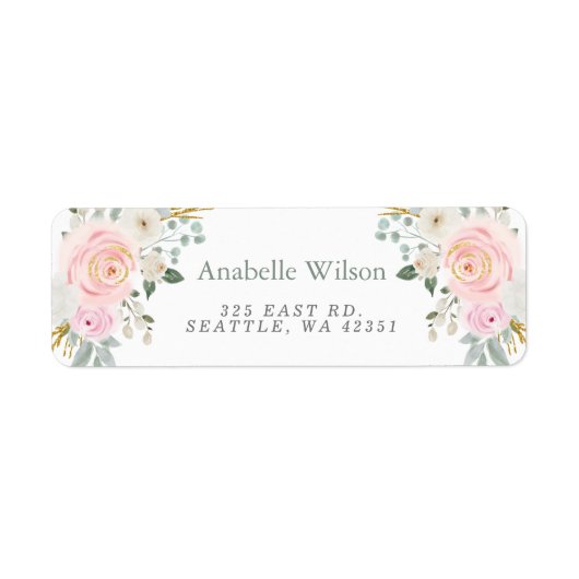 Blume in Aquarellfarben setzen sich durch rosa Flo (Vorne)