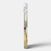 Blume in Aquarellgelb Case-Mate iPhone Hülle (Rückseite / Links)