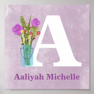 Blume in Ball Mason Vase Custom Giro del Malcanton Poster