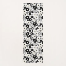 Blume in Beige und Schwarz