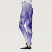 Blume in blau 2 leggings (Links)