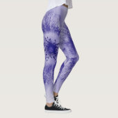 Blume in blau 2 leggings (Rechts)