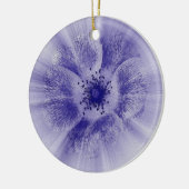 Blume in blau keramik ornament (Links)