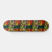 BLUME IN BLAUE VASE SKATEBOARD (Horizontal)