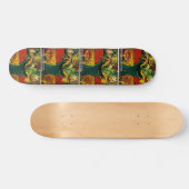 BLUME IN BLAUE VASE SKATEBOARD (Horizontal)