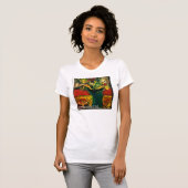 BLUME IN BLAUE VASE T-Shirt (Vorne ganz)