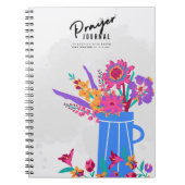 Blume in Blue Vase | Prayer Journal Notizblock (Vorderseite)