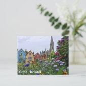 Blume in Cobh, Irland Postcard Postkarte (Stehend Vorderseite)