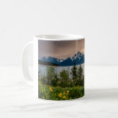 Blume in Colter Bay Kaffeetasse (Vorderseite Links)