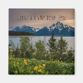 Blume in Colter Bay Magnet (Vorne)