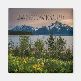 Blume in Colter Bay Magnet