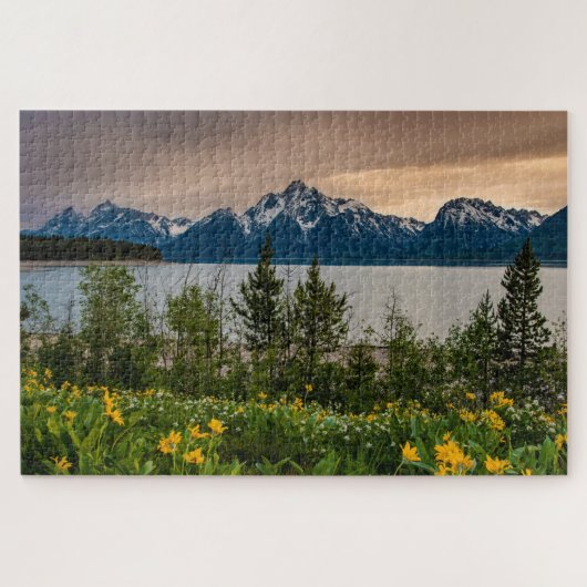 Blume in Colter Bay Puzzle (Horizontal)