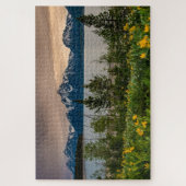 Blume in Colter Bay Puzzle (Vertikal)