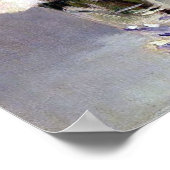 Blume in Crystal Vase Fine Art Poster (Ecke)