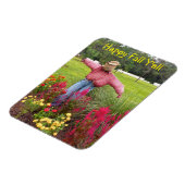 Blume in den Bok Tower Gardens FL Magnet (Linke Seite)