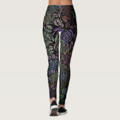 Blume in den Leggings (Rückseite)