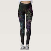 Blume in den Leggings (Vorderseite)
