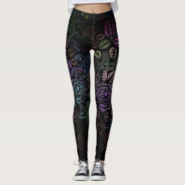 Blume in den Leggings
