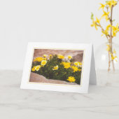 Blume in den Ruinen Karte (Gelbe Blume)