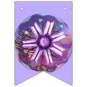 Blume in den Wüstenjagden Wimpelkette (Zweite Fahne)