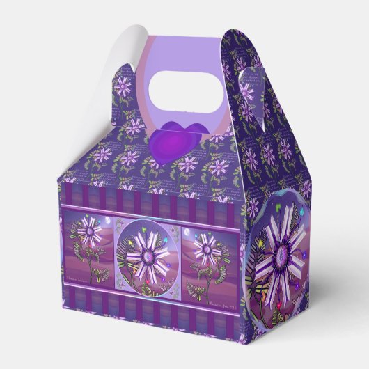 Blume in der Desert Gunst Box Geschenkschachtel (Vorderseite)